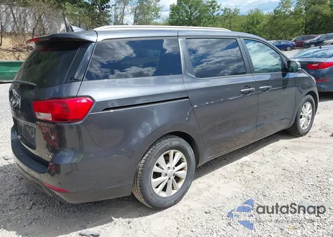 2016 Kia Sedona Lx z USA, uszkodzony, nr VIN KNDMB5C10G6204432